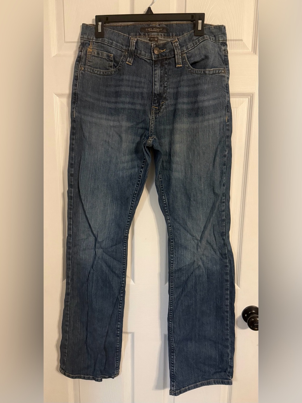 Cody James Men’s 32x34 Relaxed Boot Duke Blue Jeans